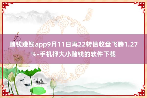 赌钱赚钱app9月11日再22转债收盘飞腾1.27%-手机押